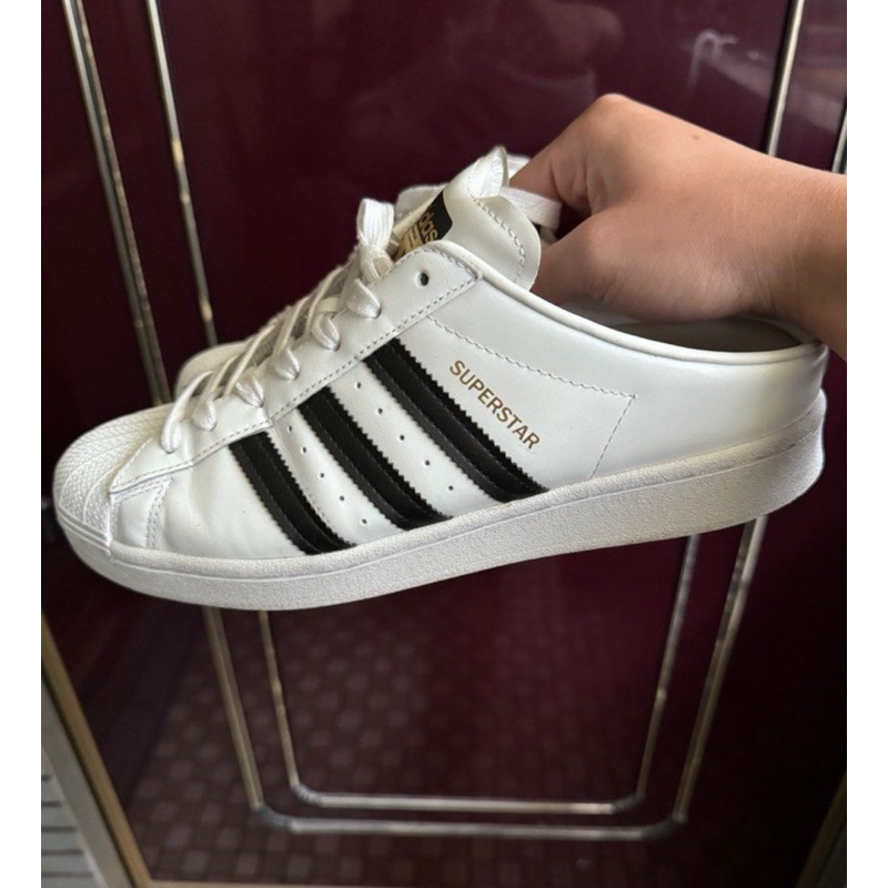 Adidas superstar 金標 懶人鞋 拖鞋