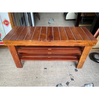 大三元二手傢俱*實木坐鞋椅*坐鞋櫃-實木家具-開方式鞋櫃-鞋架-玄關椅-座鞋椅-城市二手傢俱-2手貨-臺中二手傢俱-回收