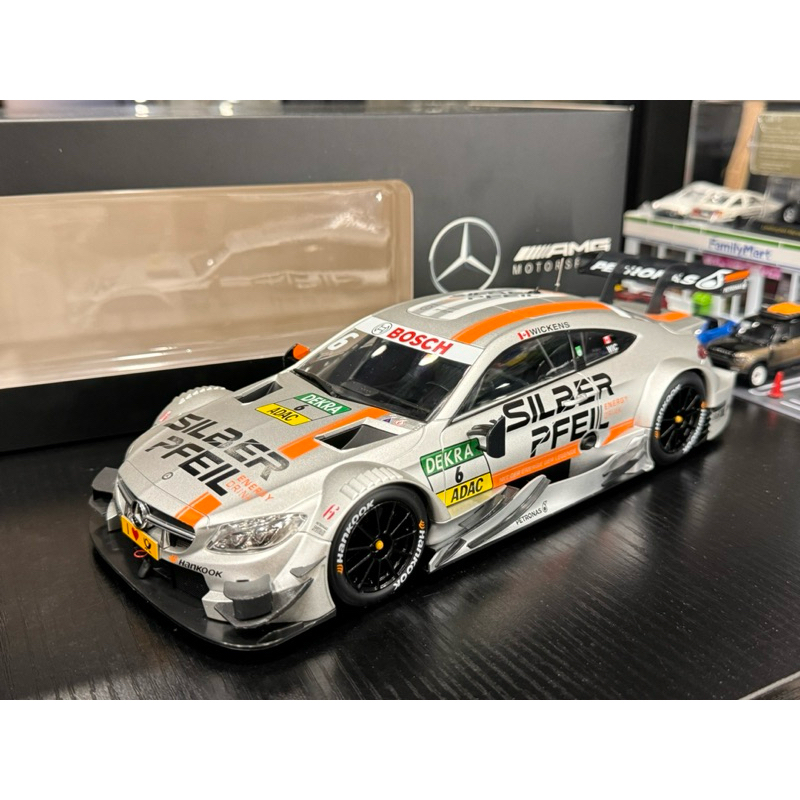 1/18 Mercedes Benz C63 Coupe AMG DTM 2016絕版