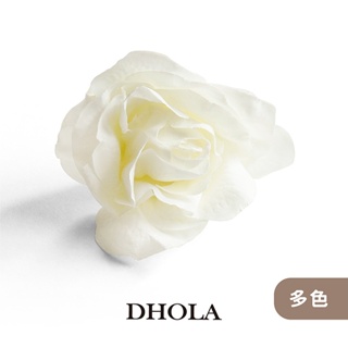 DHOLA｜【多色 - 8.5CM玫瑰塑膠假花-1朵】人造花 花藝 居家生活 裝飾 居家佈置 DIY材料 朵拉手藝材料店