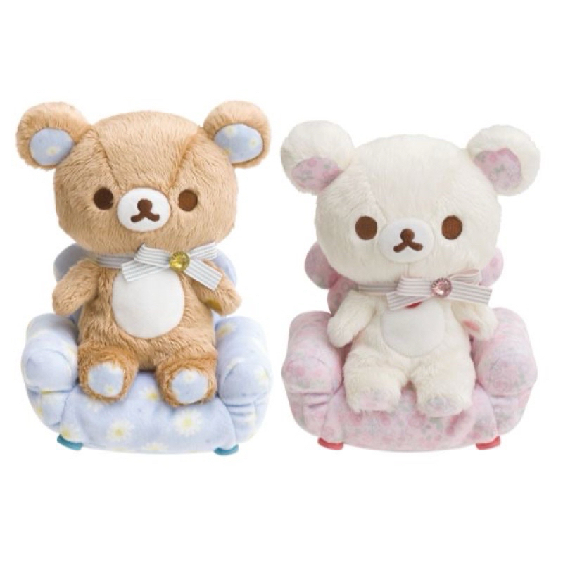 日本 San-x 懶懶熊 拉拉熊 名古屋 限定 碎花 沙發 拉拉熊沙發 碎花拉拉熊 娃娃