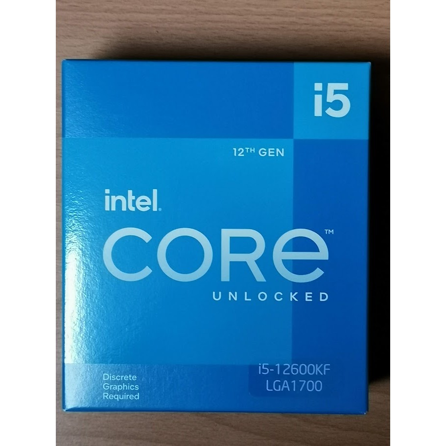 Intel Core i5 12600KF CPU （全新未拆 捷元保固）