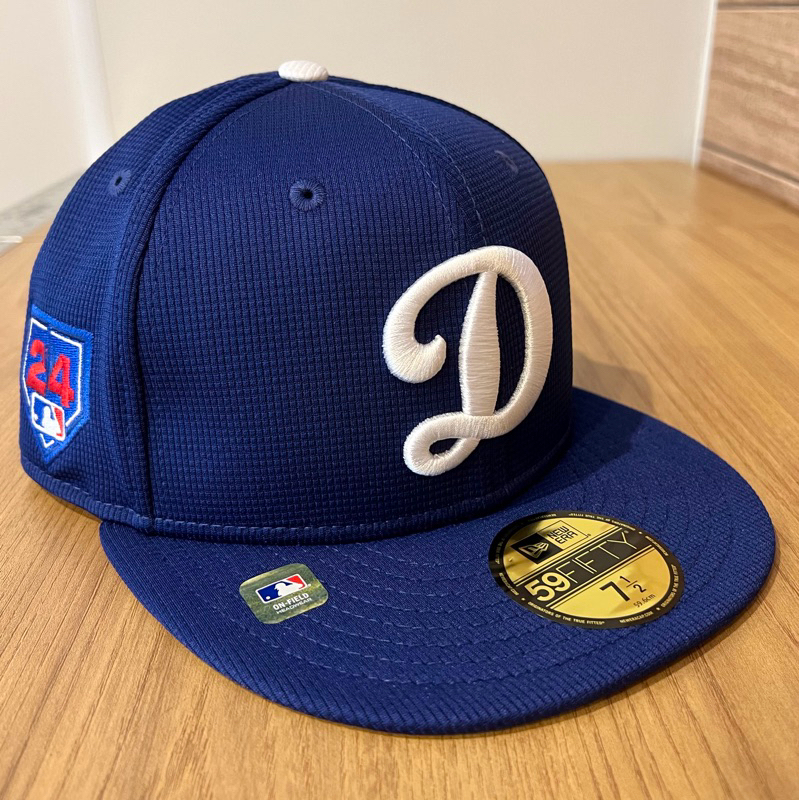 New Era MLB 洛杉磯道奇 2024 春訓 59FIFTY 球員帽 低帽身球員帽