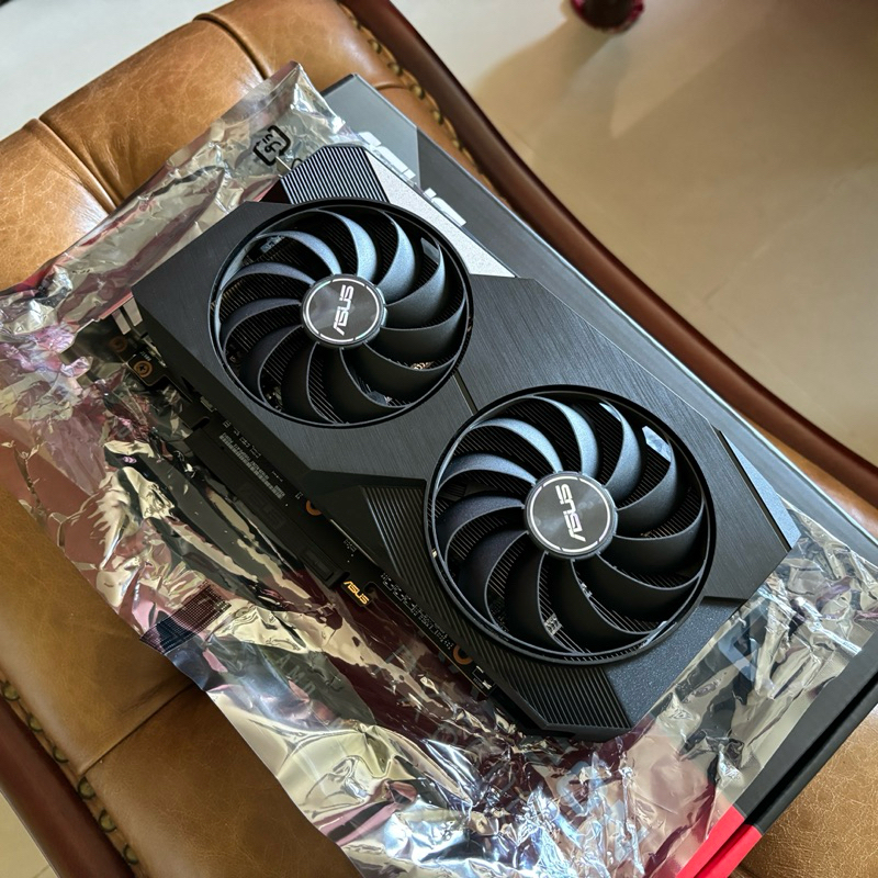 &lt;二手卡況良好&gt; 華碩 DUAL RX6600 8G 有保固至2025年3月 有原盒、說明書