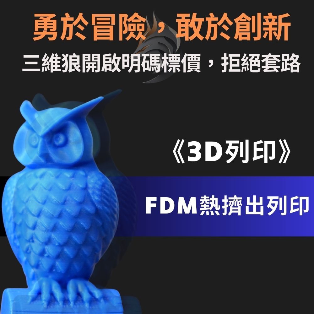 fdm列印 FDM列印 3D列印 客製化 3d列印 三D列印 客製化服務 小批量產、學生專題、產品開發《三維狼3D列印》