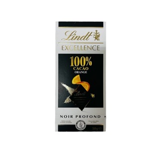 瑞士蓮Lindt EXCELLENCE極醇系列黑巧克力 - 草莓/海鹽/香橙 50g