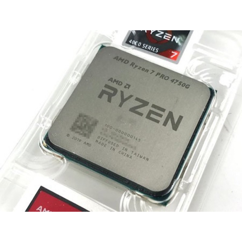 AMD Ryzen 7 Pro 4750G CPU 超微 核心處理器 內顯 原價屋購入