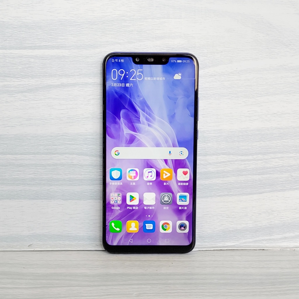 【現貨】藍楹紫 HUAWEI nova 3 6.3吋 6G/128G 指紋辨識 雙卡雙待 二手機 備用機