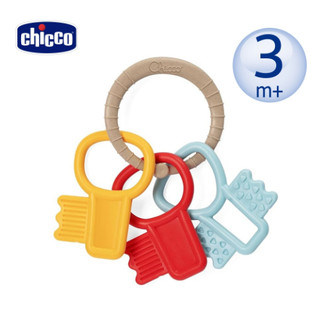 chicco-ECO+繽紛鑰匙圈安撫玩具 公司貨★千寶屋★