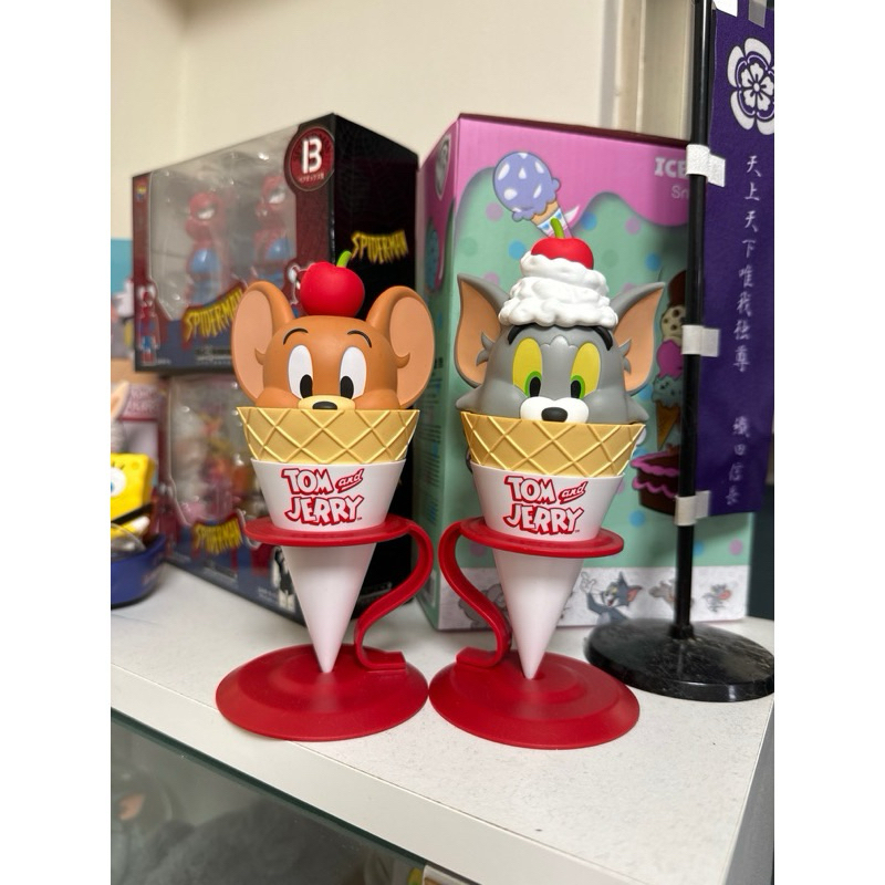 Tom&amp; Jerry 湯姆貓與傑利鼠甜筒🍦 最後一組❗️冰淇淋公仔❤️即將斷貨📦