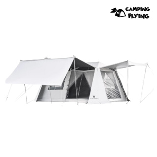 MOBIGARDEN 假日山居10.9 黑膠版 天幕延伸 小屋帳 自動帳 台灣現貨 campingflying 想露飛飛