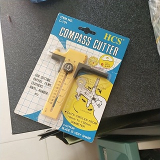 compass cutter HCS 裁切割紙張尺