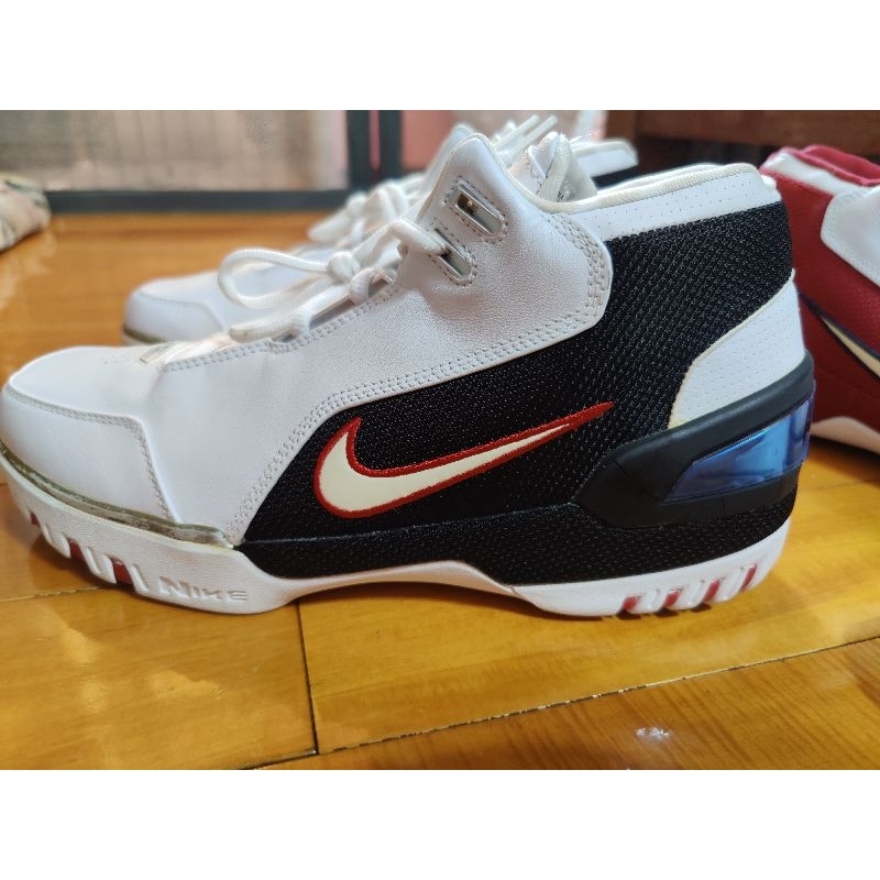 Nike Air Zoom Generation 1st Game 2003年版黑 白 Lebron AZG US:12