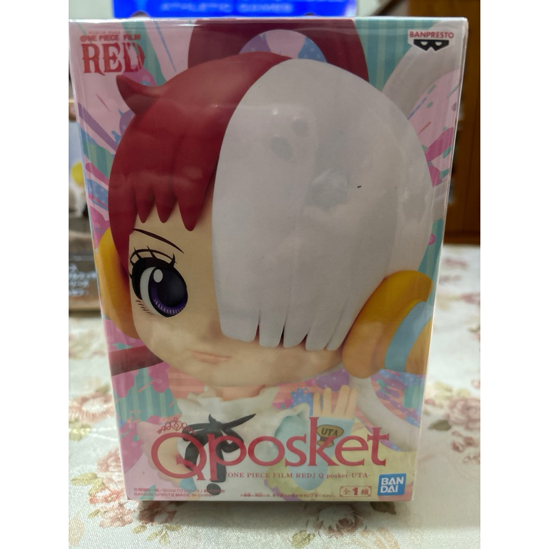 現貨 日版 金證 航海王 Qposket 美音 烏塔 RED 劇場版 日版 海賊王 公仔