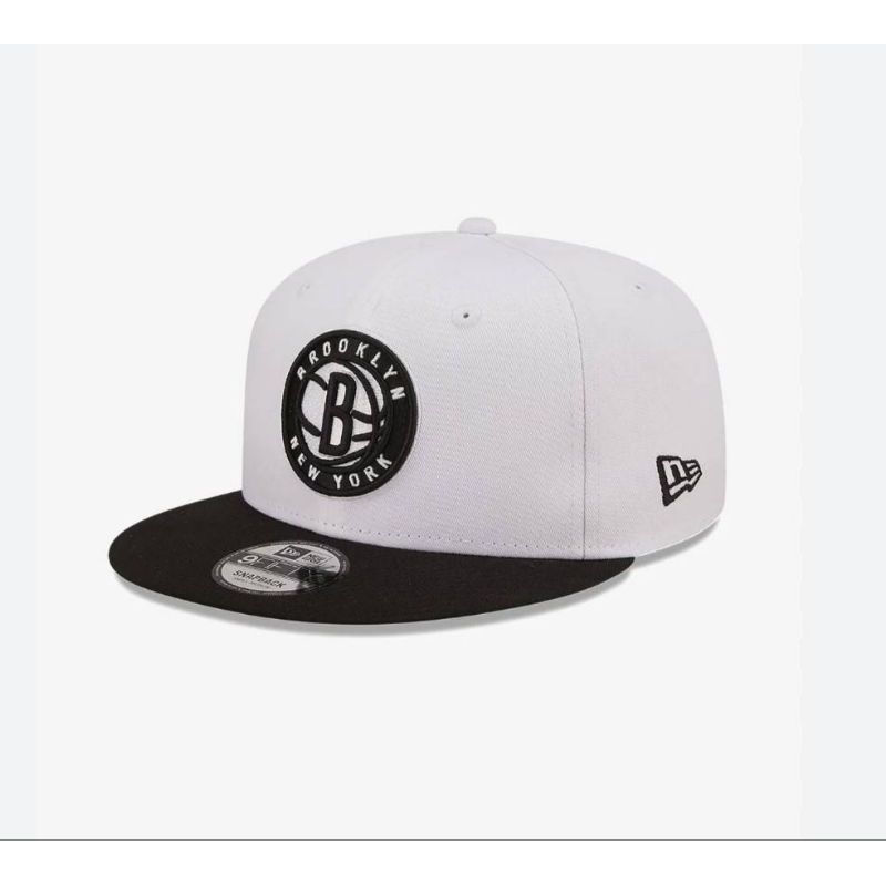 全新正品NEW ERA NBA BROOKLYN 布魯克林 NETS CAP 籃網隊電繡LOGO籃球帽M/L