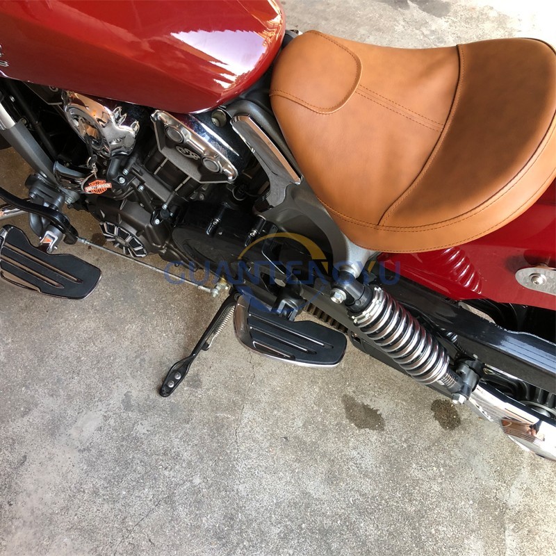 Indian scout後腳踏 適用於 Indian 首領改裝腳踏車踏板 indian scout 機車改裝Scout