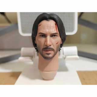HOT TOYS MMS504 捍衛任務 殺神回歸 John Wick 約翰維克 基努李維 頭雕 1/6 兵人 散件