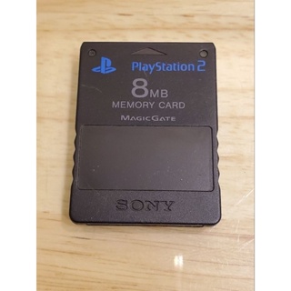 二手PS PS2 記憶卡 PS記憶卡 PS2記億卡日本製原廠 PlayStation 淺灰 SONY 記憶卡