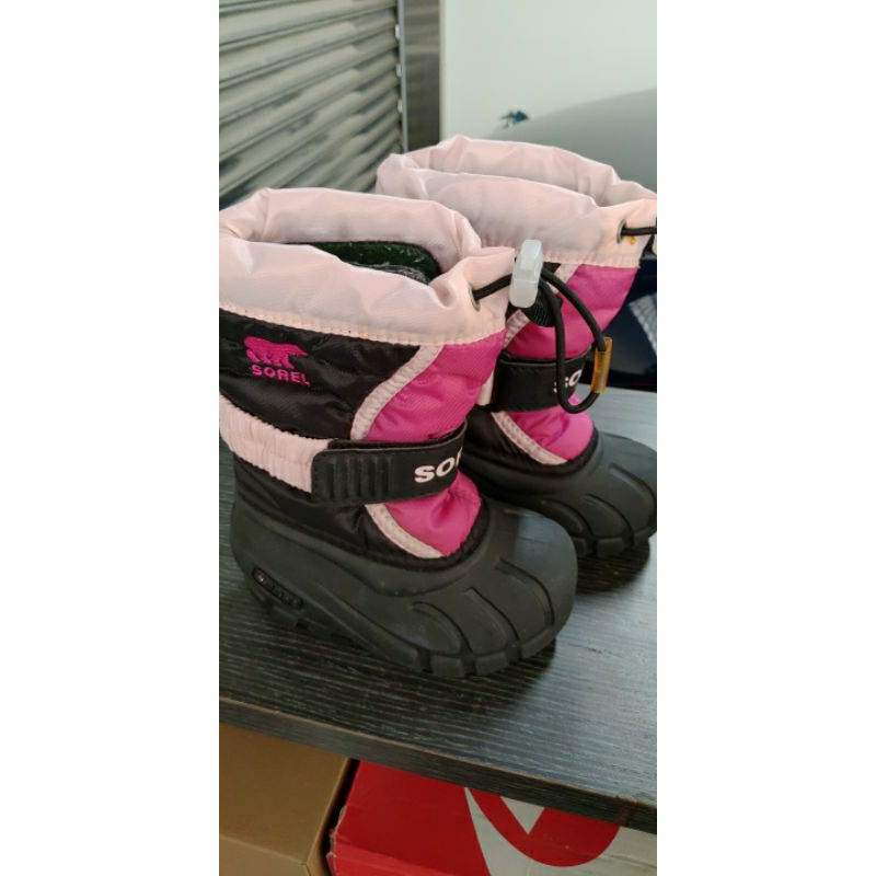 加拿大SOREL 小童雪靴-尺寸US 6號