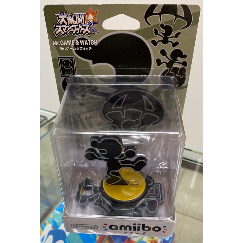 amiibo 任天堂明星大亂鬥系列 影子人 Mr.Game&amp;Watch MR. GAME &amp; WATCH［士林遊戲頻道］