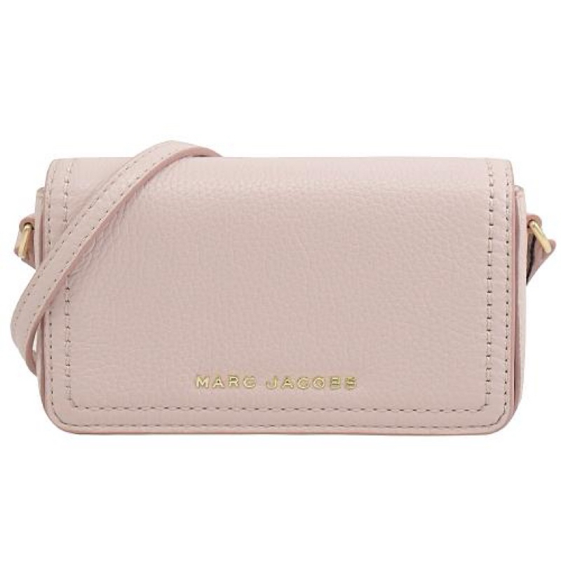日本代購 全新現貨 熱賣 粉色 MARC JACOBS MJ 迷你手機包 側背包 卡夾 證件包 皮革 斜背包 單肩包