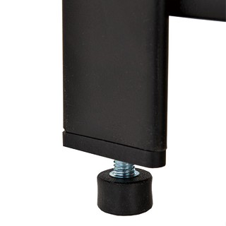 【ikloo】加購-調整腳墊18*M8*20mm(黑) 4入組 (工業風四層角鋼架/衣架)