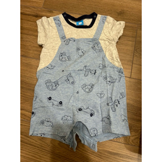 [二手] 麗嬰房 短袖連身衣 嬰幼兒連身衣 尺寸6M
