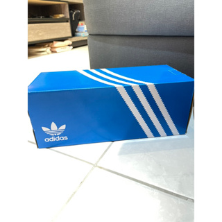 Adidas愛迪達 三葉草 男拖鞋盒 開蓋式 非掀蓋