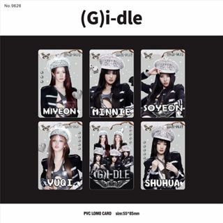 【現貨】（G）I-DLE 2專輯透卡 SUPER LADY周邊PVC小卡宋雨琦葉舒華MINNIE趙美延田小娟卡片照片卡