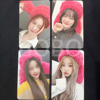 （G)I-DLE K4官方特典 兔子帽薇娟米妮minnie小娟雨琦舒華小卡 正規二輯”2”