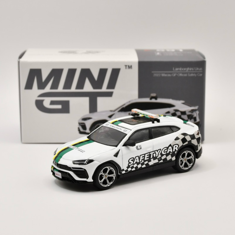 【台南現貨】全新 1/64 MINI GT 591 Lamborghini Urus 2022 Safety Car