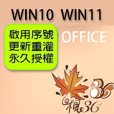 【開發票】 Win11 Win10 系統 專業版 家用版 序號 Office 2021 2019 2016 365 訂閱