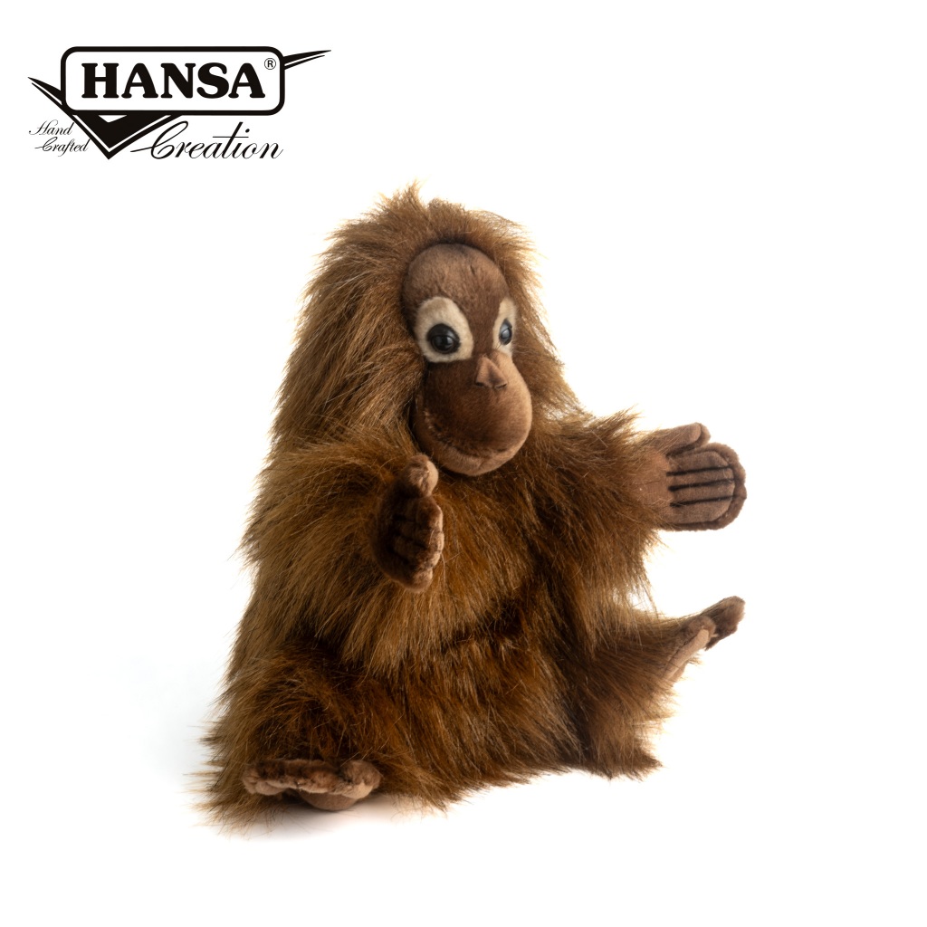 Hansa 4038-猩猩手偶24公分高