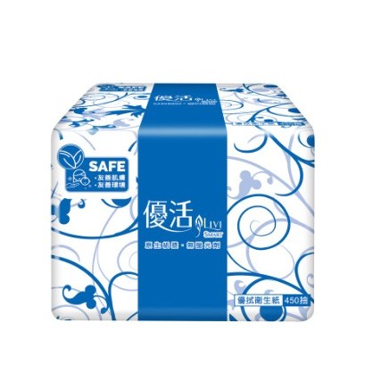 💯 發票含稅  優活450抽單層優拭衛生紙450抽小抽