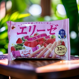 現貨 期間限定 北日本草莓可可風味威化捲32根入