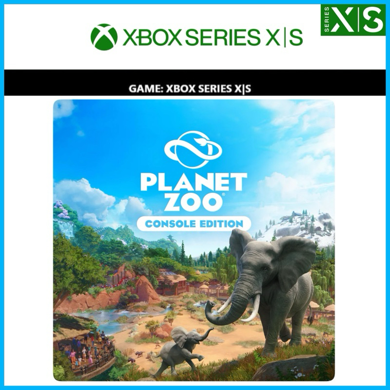 中文 XBOX SERIES X|S 動物園之星 Planet Zoo 主機版