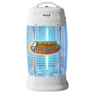 喜得家電 惠騰15W捕蚊燈 採用高效率15W捕蚊燈管 亮度是一般10W的5倍高 台灣製造 FR-1588A