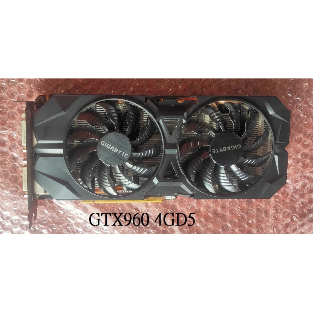 顯示卡GTX1660 GTX 1050 960-2GD5中古良品及各形號顯卡中古良品.保固1個月