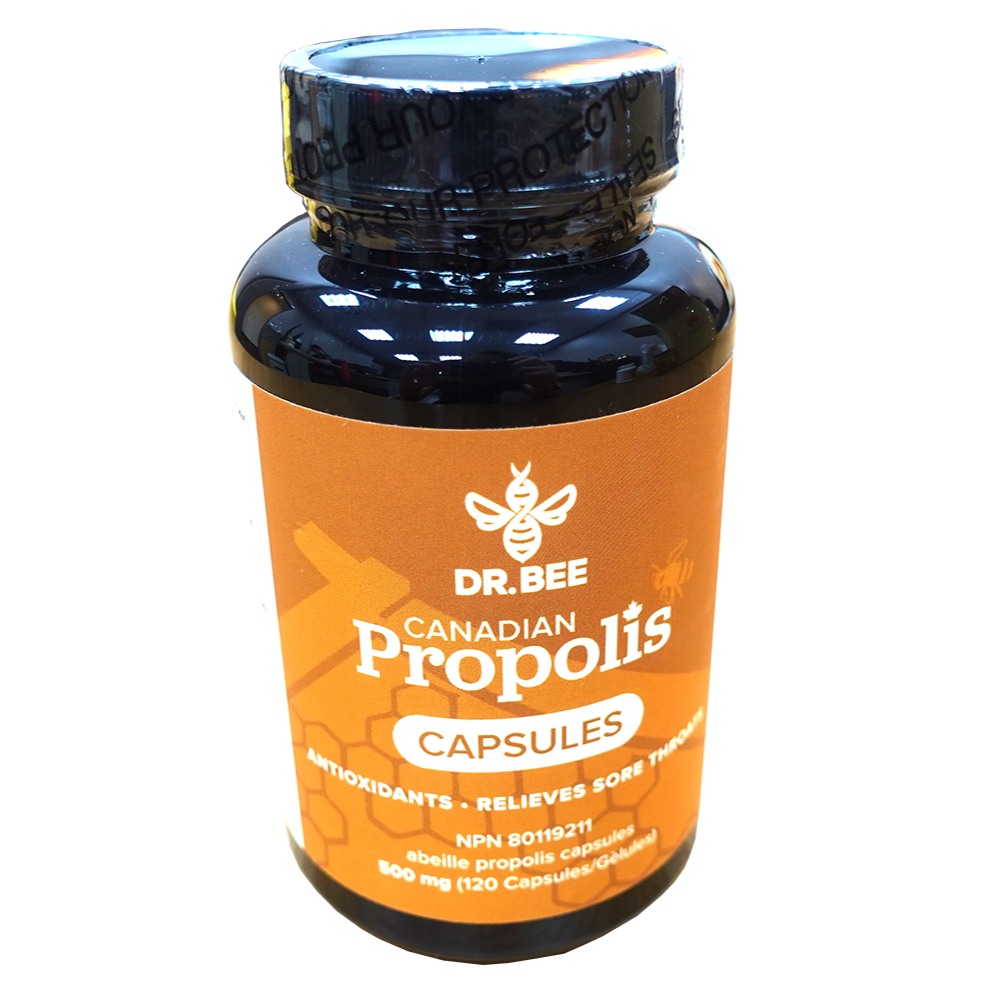 【🔥現貨】加拿大Dr.Bee蜂膠膠囊500mg 120粒 Dr.Bee Propolis 120 capsules