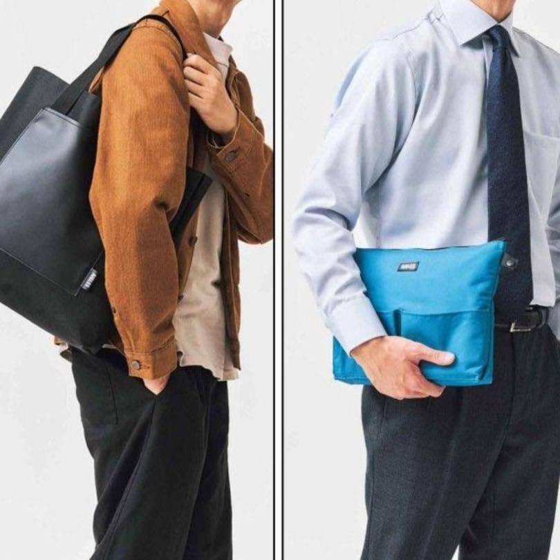 日本雜誌附錄 AIGLE 兩件組 托特包 公事包 肩背包 側背包 收納包 日雜包 B40309