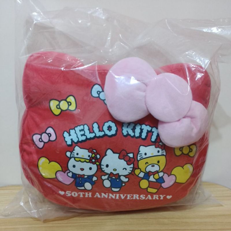 7-11一番賞 Hello kitty 50週年造型抱枕