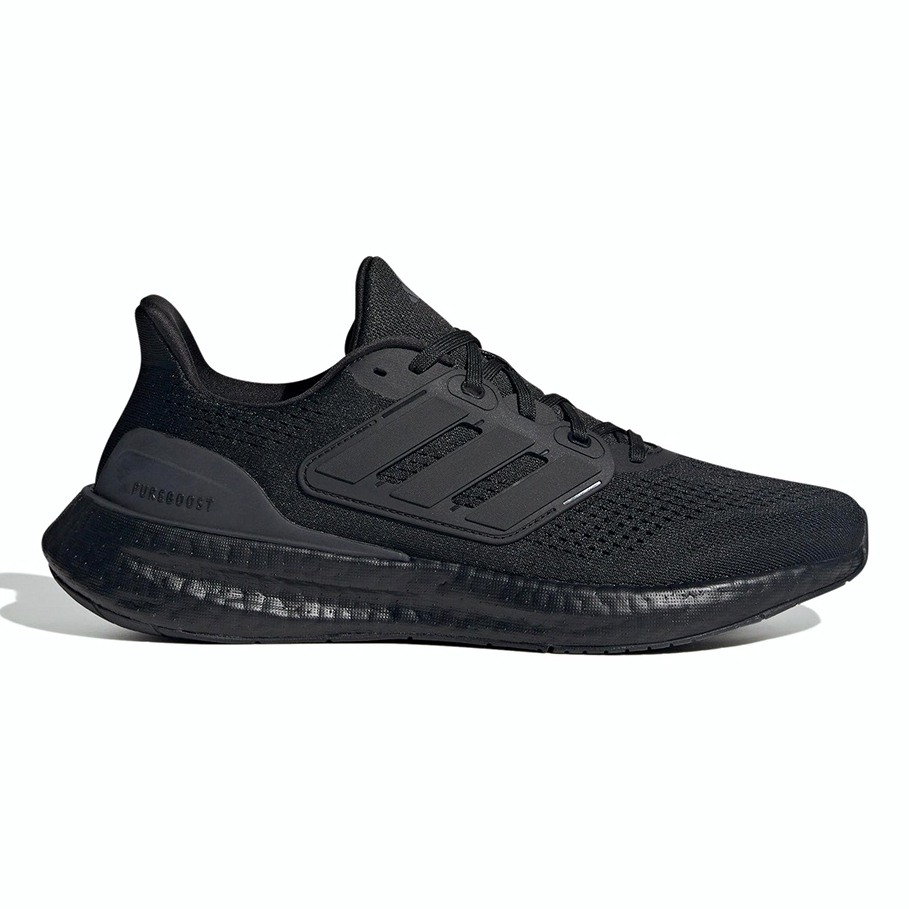 Adidas  運動鞋 慢跑鞋 PUREBOOST 23 WIDE 男  避震 舒適 再生材質 透氣 全黑 IF4840