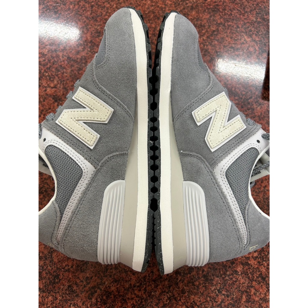 【零碼福利品出清】NEW BALANCE 574系列 -US6.5 復古鞋 男女款 灰色-U574UL2-2