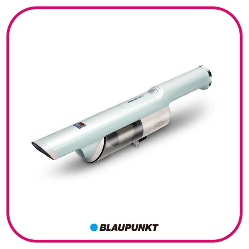 車內、露營好幫手「BLAUPUNKT」 德國藍寶 2合1 USB手持/直立無刷無線吸塵器 BPH-V18DU「文青綠」
