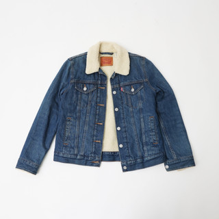 【WUSO】LEVI'S DENIM FLEECE JACKET 羊羔毛待牛牛仔外套