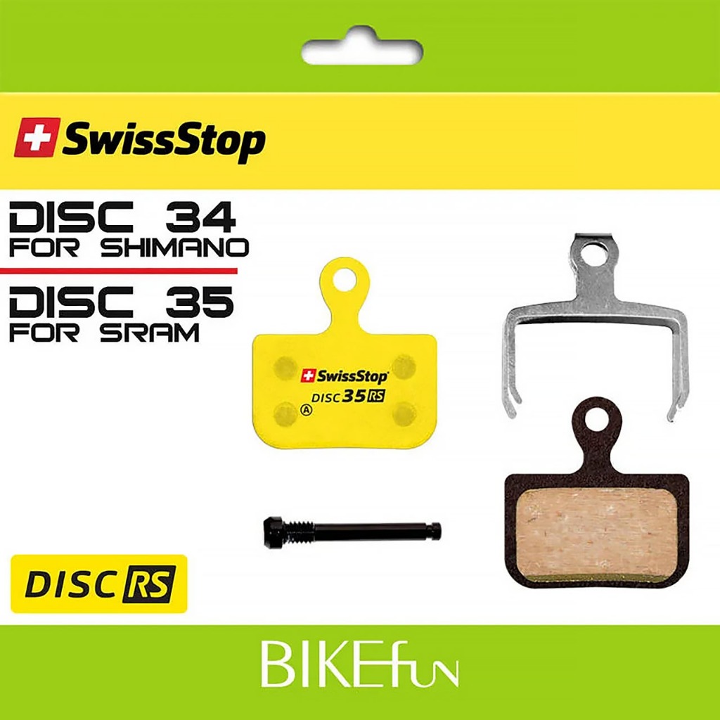 Swissstop Disc 34 35 來令片 RS ET2 散熱 碟煞 shimano sram &gt; BIKEfun