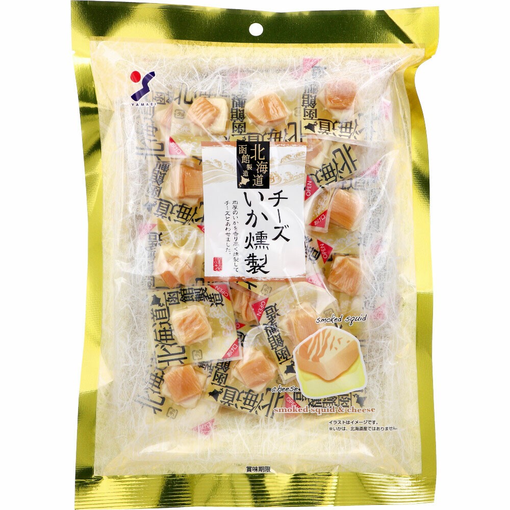日本 YAMAEI 山榮食品 起司煙燻魷魚100g  起司煙燻 日本美食 JAPAN