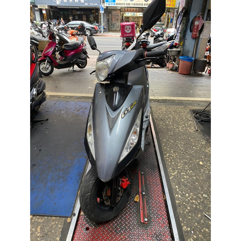 人豪機車行 三陽 GT125 二手 灰黑