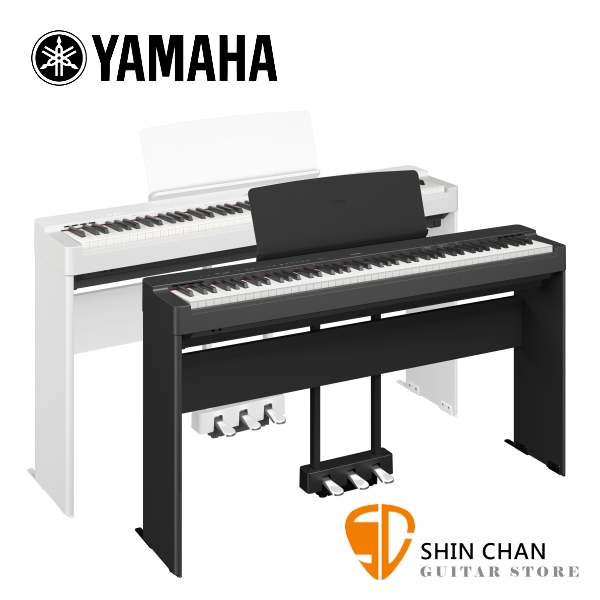 小新樂器館 | YAMAHA 山葉 P225 88鍵 數位鋼琴/電鋼琴 含琴架 三音踏板 原廠公司貨【P-225】