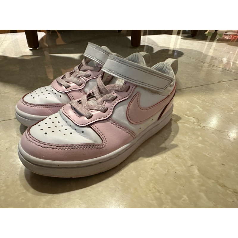 「二手正品」Nike女童 小童 女鞋 「18cm 12C」 櫻花粉